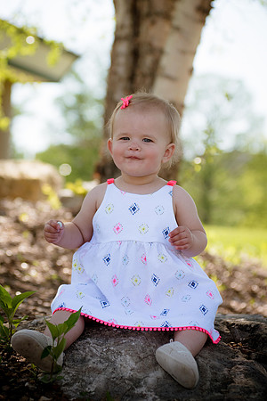 Hazel year old 059